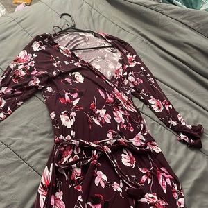 2x Wrap maternity dress from Motherhood
